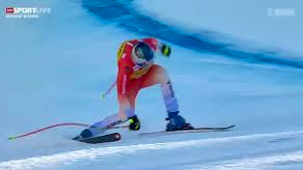 Ai margini del trionfo elvetico. Odermatt dopo lo spavento di Bormio: «Sono stato fortunato, ma non è facile sciare con un airbag aperto»