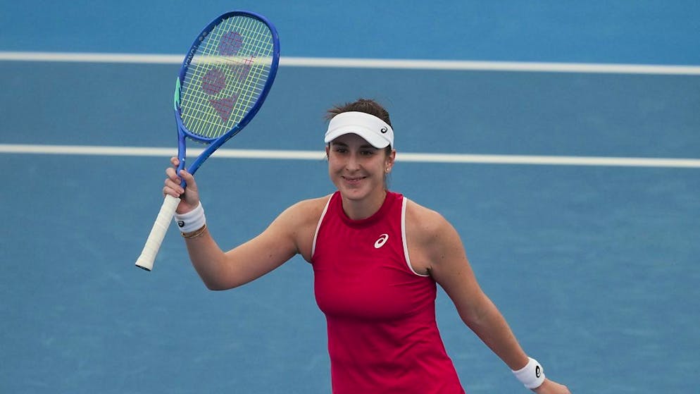 Belinda Bencic gewann ihr Einzel in Sydney in weniger als 90 Minuten