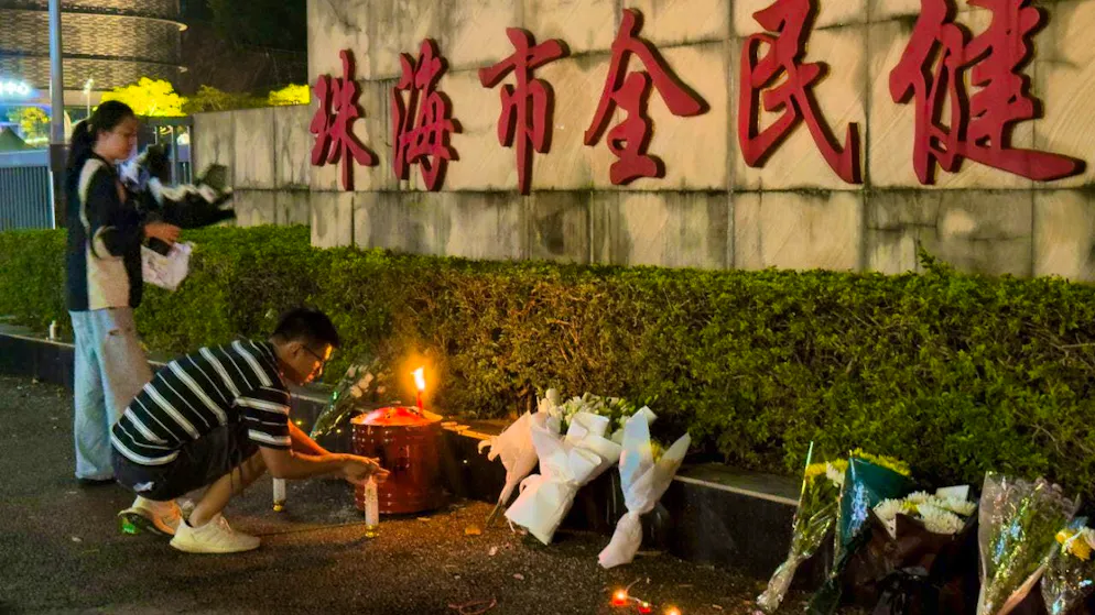 ARCHIVE - The victims are remembered in Zhuhai. Photo: Ng Han Guan/AP/dpa