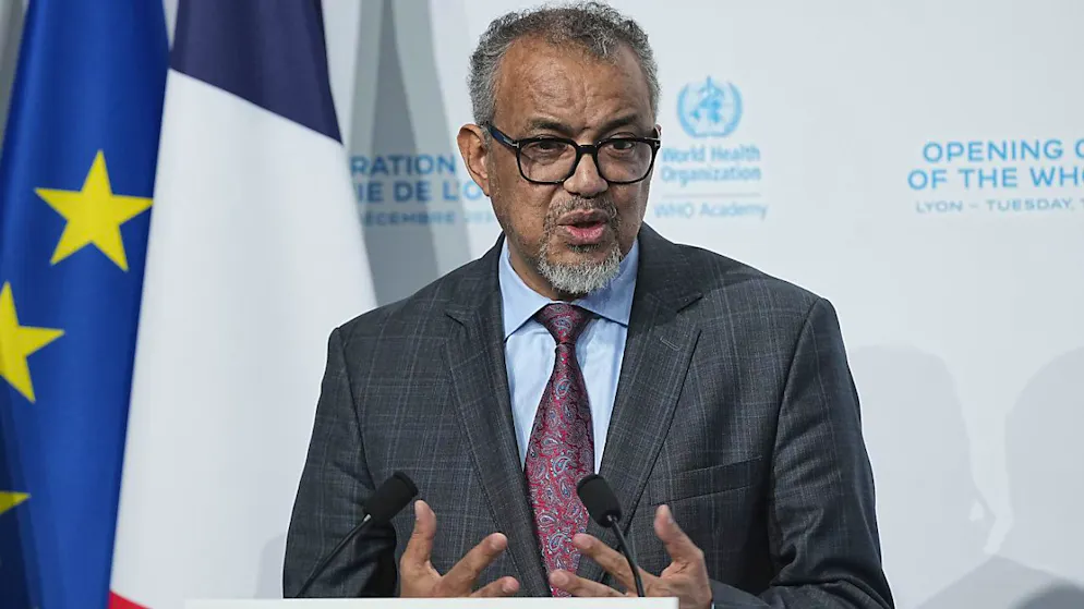 Tedros Adhanom Ghebreyesus, le directeur de l'OMS, l'a échappé belle alors qu'il était en visite au Yémen (Archives).