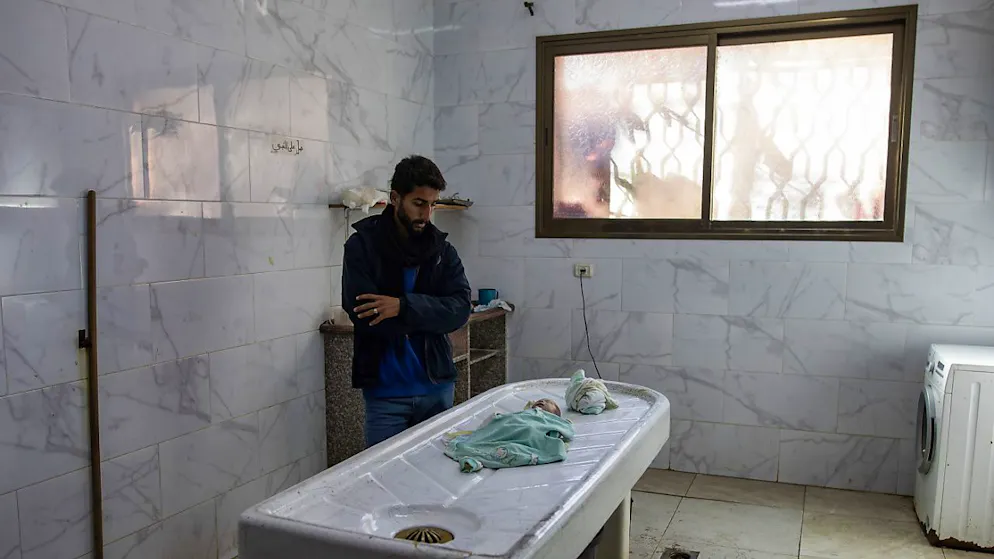 A Gaza, le basse temperature hanno causato finora la morte di cinque neonati.