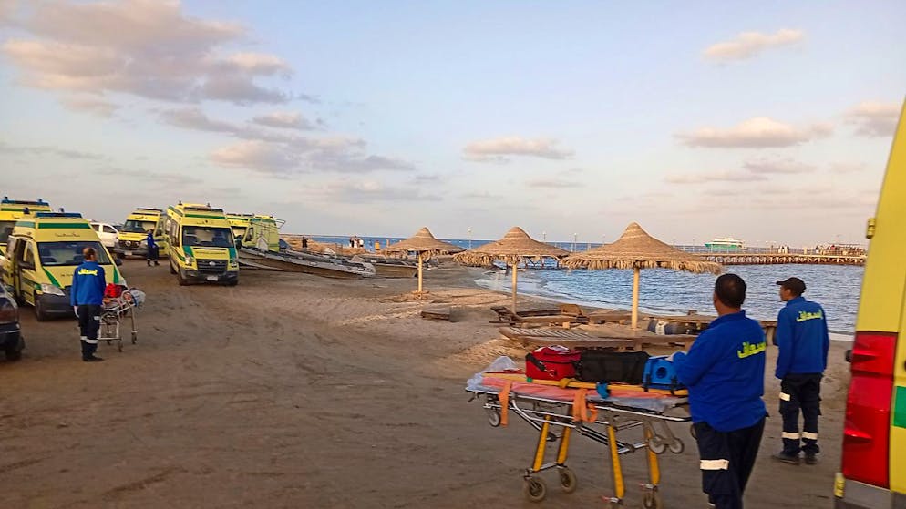 Tragedia sul Mar Rosso. (Immagine d'archivio).