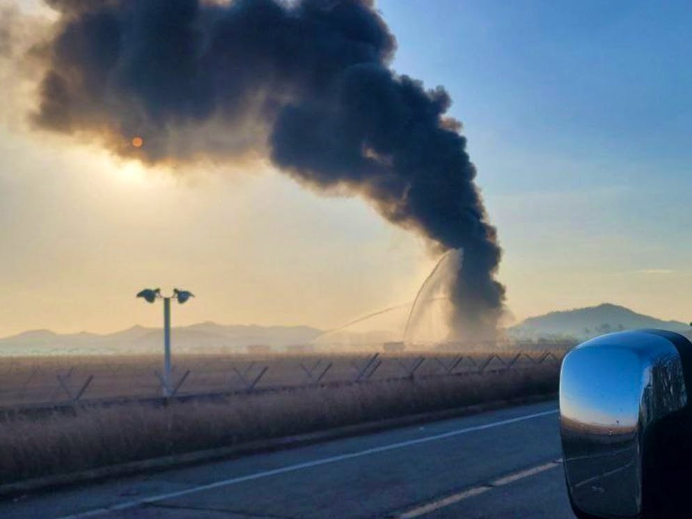 Flugzeugunglück in Südkorea. Zuvor war die Rede von drei Überlebenden.