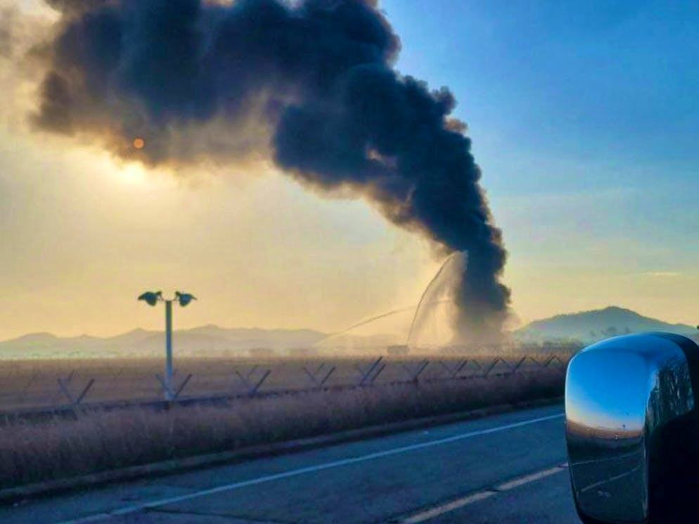 Plane crash in South Korea. There had previously been talk of three survivors.