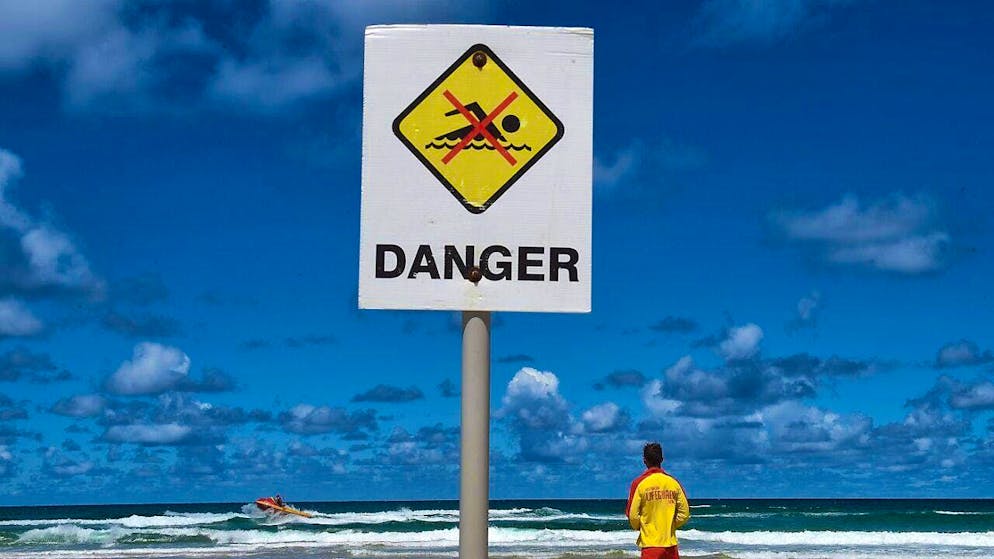 Shark attacks are rare. However, their number has been increasing in Australia for years - partly because the number of water sports enthusiasts is also on the rise. (symbolic image)
