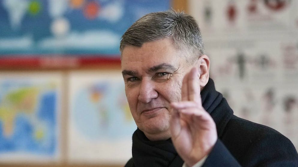 Zoran Milanović è dato vincente già al primo turno.