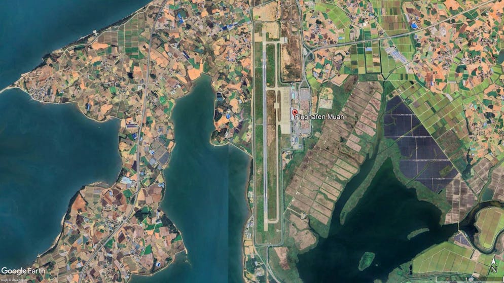 Flugzeugunglück in Südkorea. Bei dem Unglück am Flughafen Muan sollen 178 Menschen ums Leben gekommen sein.