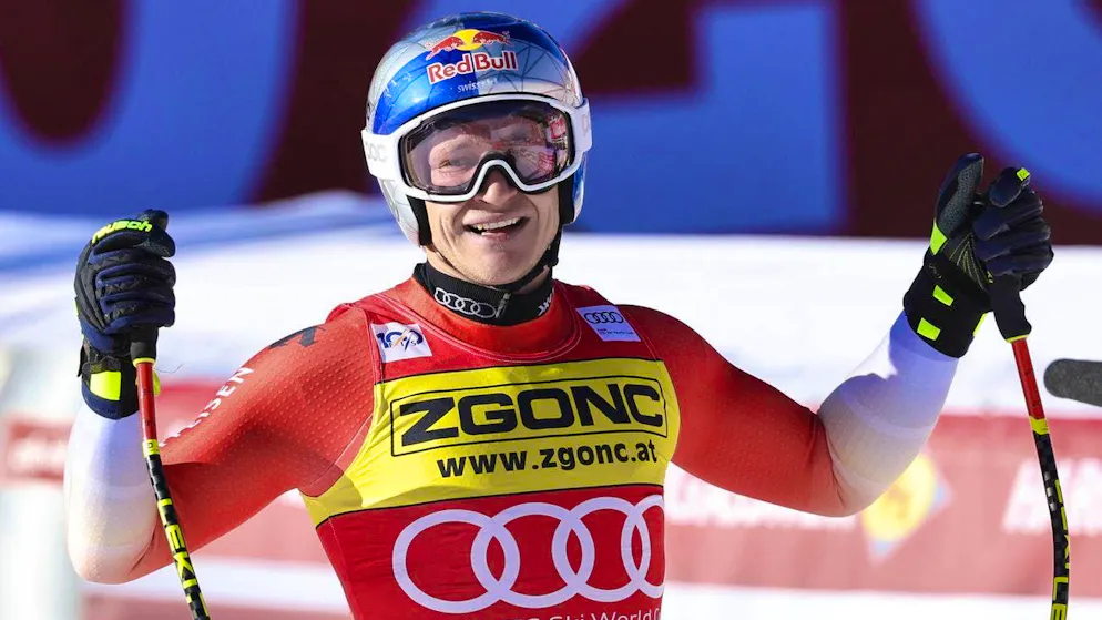 Marco Odermatt wants to triumph again this year in the super-G in Bormio.