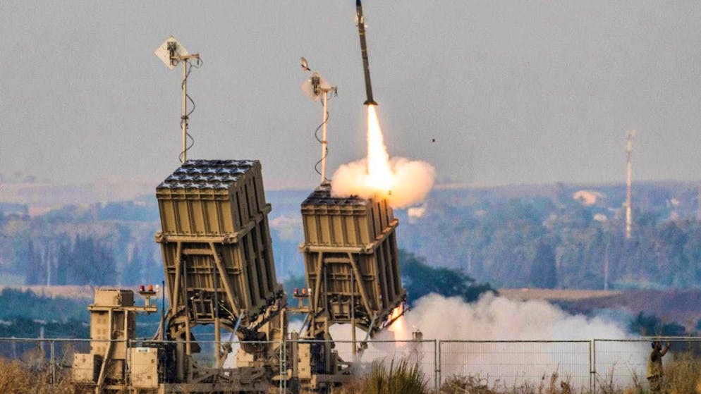ARCHIVE - The Iron Dome missile defense system fires an interceptor missile after rockets are fired at Israel from the Gaza Strip. Photo: Ilia Yefimovich/dpa