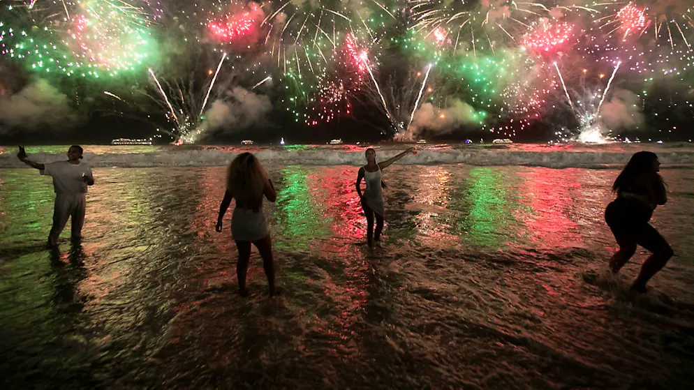 Rio de Janeiro. Nouvel an à Copacabana: 2,5 millions de personnes attendues