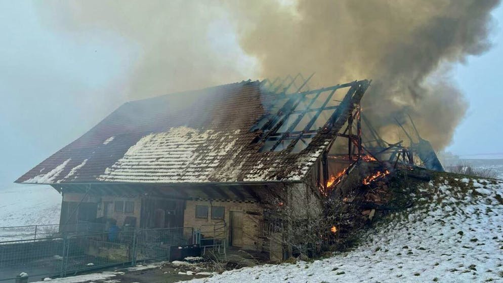 Die Scheune im Gebiet Neuhüsli wurde nicht mehr genutzt.