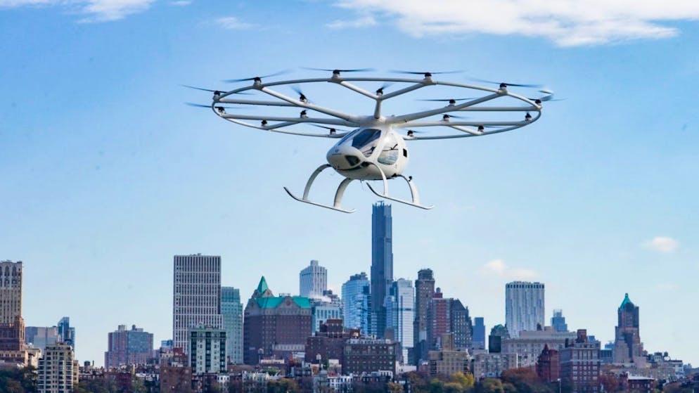 Der deutsche Flugtaxi-Hersteller Volocopter hat Insolvenz angemeldet. Das Unternehmen hofft, mithilfe neuer Investoren doch noch zum Fliegen zu kommen. (Archiv)