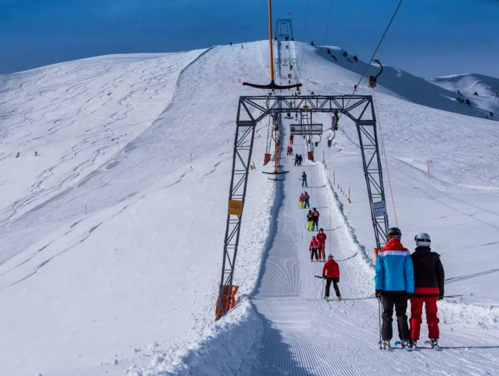 12 Pistenkilometer bietet das kleine Skigebiet Mörlialp im Kanton Obwalden