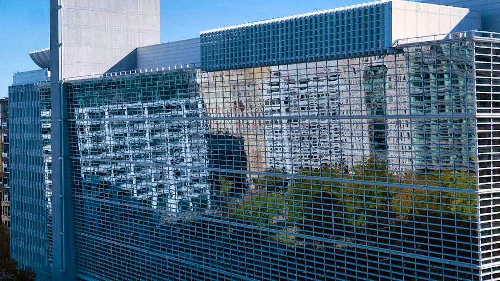 ARCHIVE - The World Bank building on Pennsylvania North West Avenue. Photo: Soeren Stache/dpa