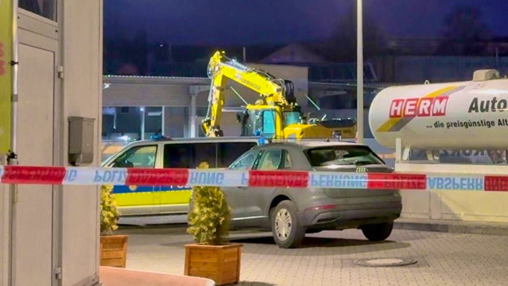 Another photo of the crime scene in Tauberbischofsheim.