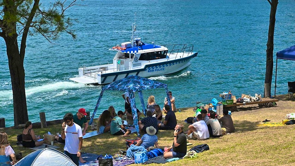 Sydney prepares for mega fireworks display - Gallery. Hundreds of police officers are deployed on the water and on land around Sydney Harbour.