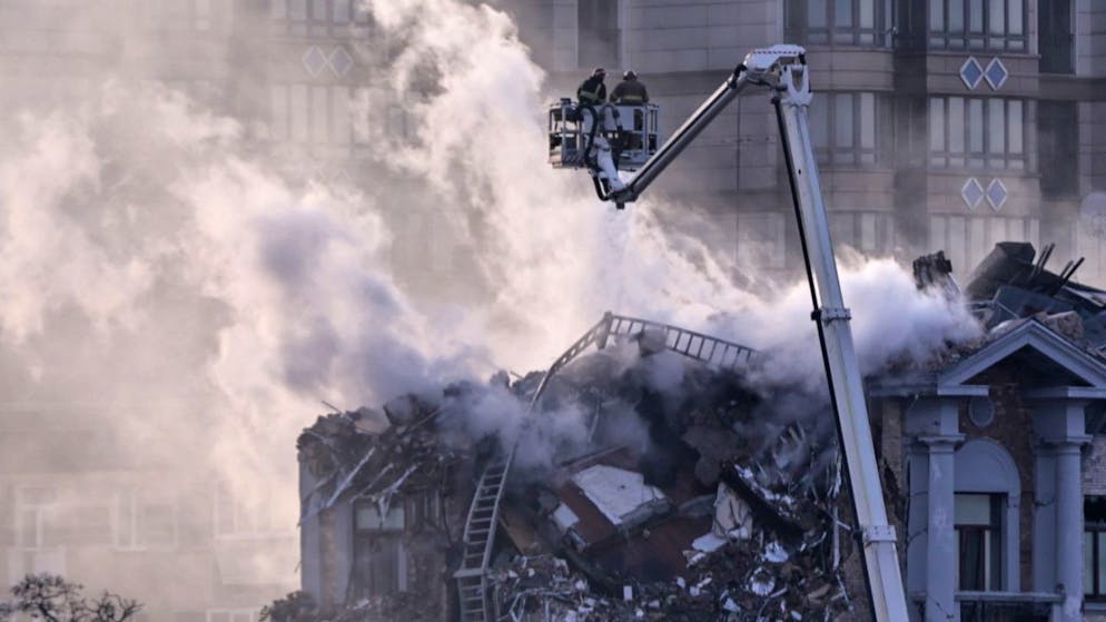 Guerra. Due morti a Kiev dopo un attacco russo con i droni