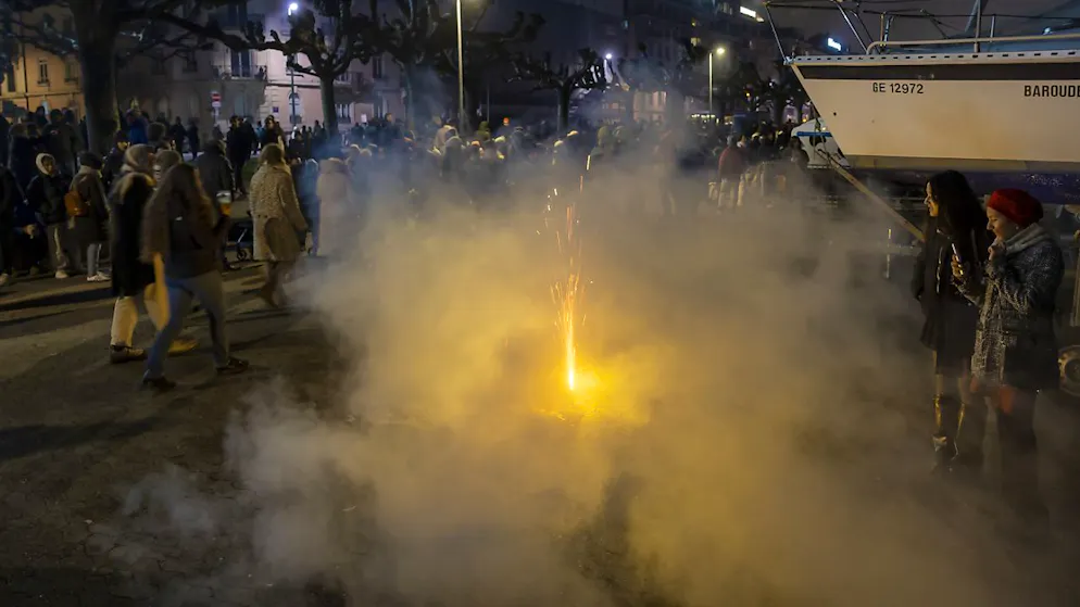 Le Nouvel An assombri par des accidents en Suisse - Gallery. Plusieurs incidents liés à des feux d'artifice ont été signalés mercredi.