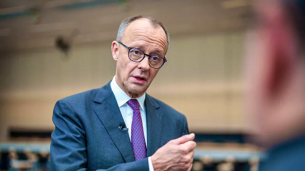 Union Chancellor candidate Friedrich Merz spoke out in favor of a new attempt at a transatlantic free trade agreement. (archive picture)