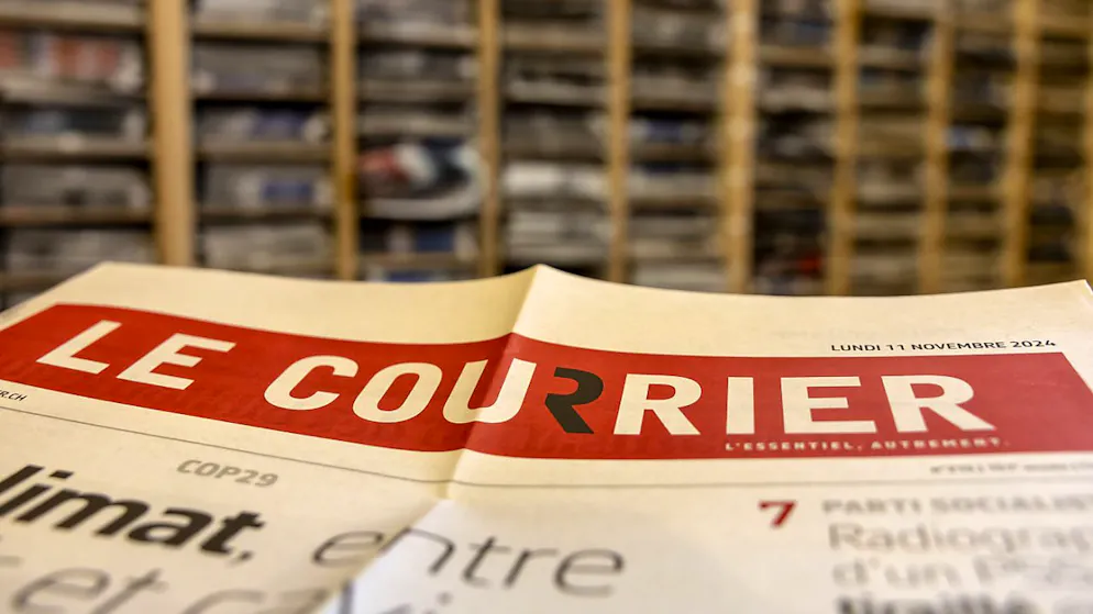 La rédaction en chef du Courrier sera partagée entre quatre journalistes (Archives).
