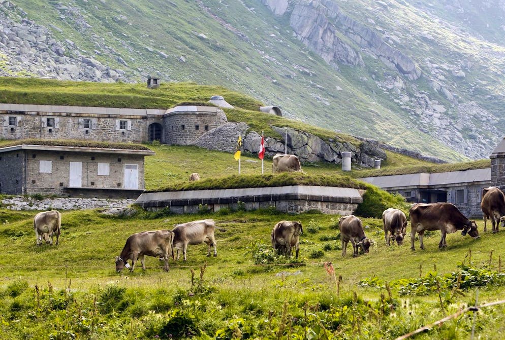 Dieser Teil der Gotthard-Festung ist bereits ein Museum. 