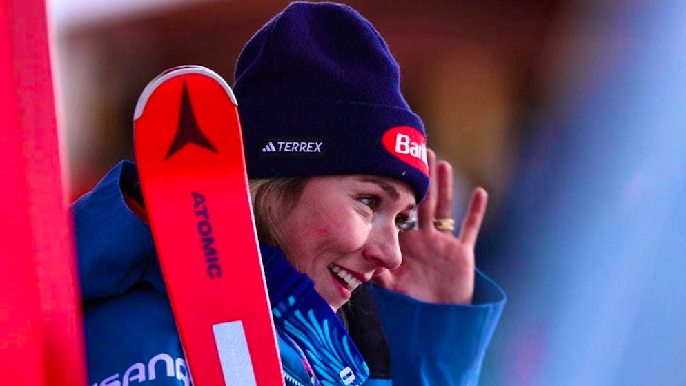 Dopo l'infortunio subito a Killington, Mikaela Shiffrin spera di tornare presto sugli sci.