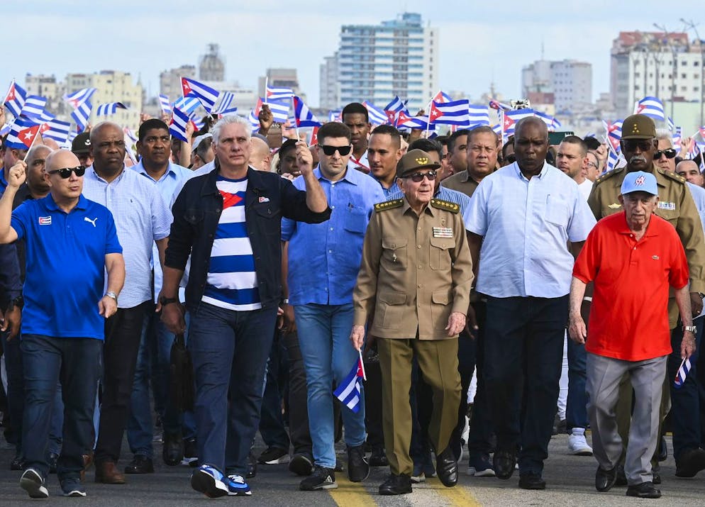 Per il presidente cubano Miguel Díaz-Canel (davanti, secondo da sinistra) il blocco offre «una grande speranza per i paesi del Sud, nella loro lotta per un ordine internazionale più giusto e democratico».