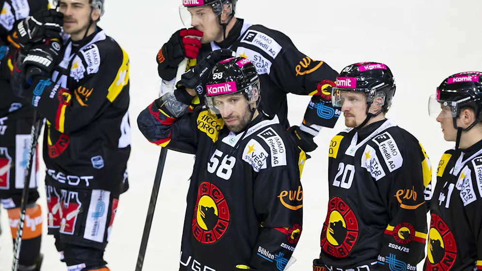 Auswärtssiege für Langnau und Lugano - Gallery. Hängende Köpfe beim Schlittschuhclub Bern nach der 1:4-Heimniederlage gegen Lugano