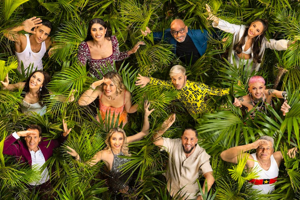 These are the jungle camp stars of 2025. These are the 12 participants in the 18th season of the RTL reality show "Ich bin ein Star - Holt mich hier raus!".
