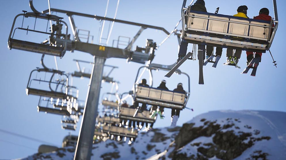 Una seggiovia di Verbier