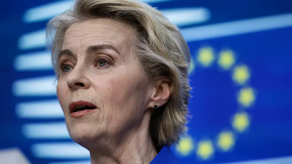 La presidente della Commissione europea sta svolgendo le proprie mansioni da Hannover (Bassa Sassonia, Germania) ed è in stretto contatto quotidiano con i propri collaboratori. (Immagine d'archivio del 19 dicembre)