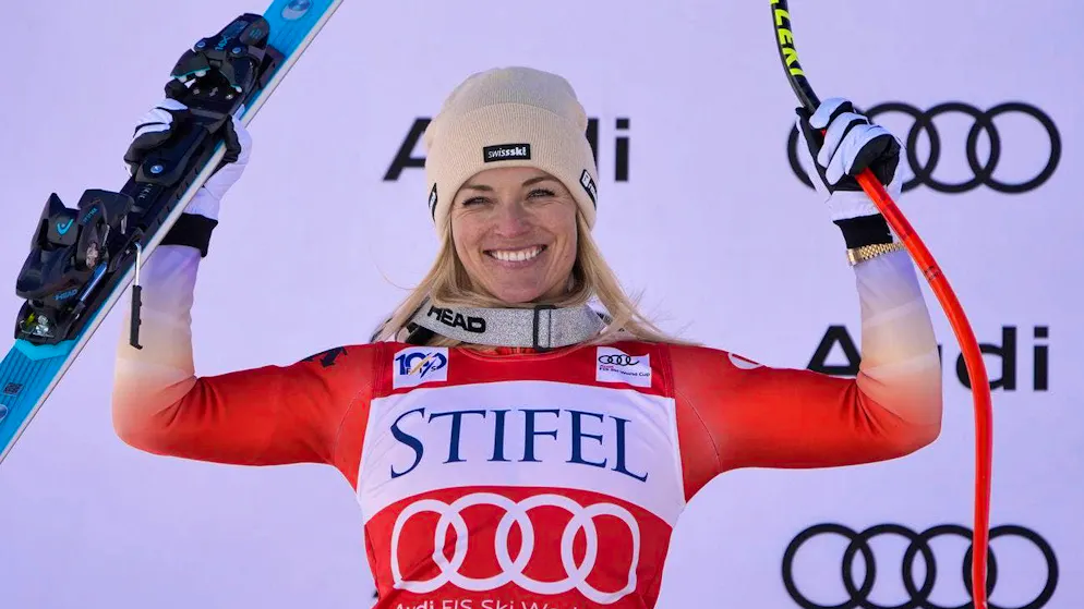 Lara Gut-Behrami is aiming for a new record in Kranjska Gora.