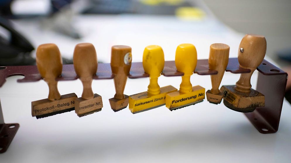 Schwieriges Jahr 2024. Nie sind in der Schweiz mehr Firmen in Konkurs gegangen