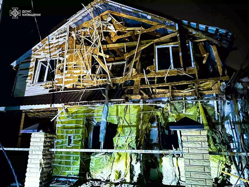 Russian airstrikes on Ukraine continued throughout Friday.