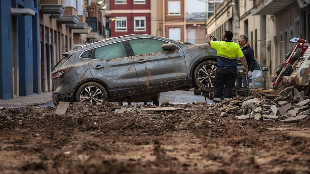 Danni causati dalla tempesta Dana lo scorso 29 ottobre nella provincia di Valencia