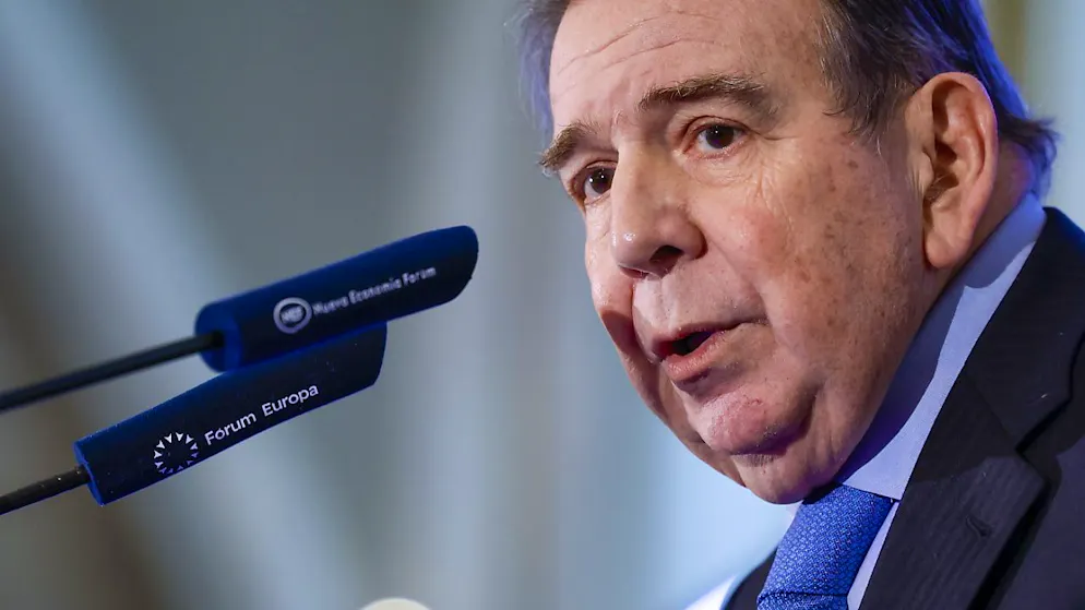 L'oppositore venezuelano Edmundo González Urrutia