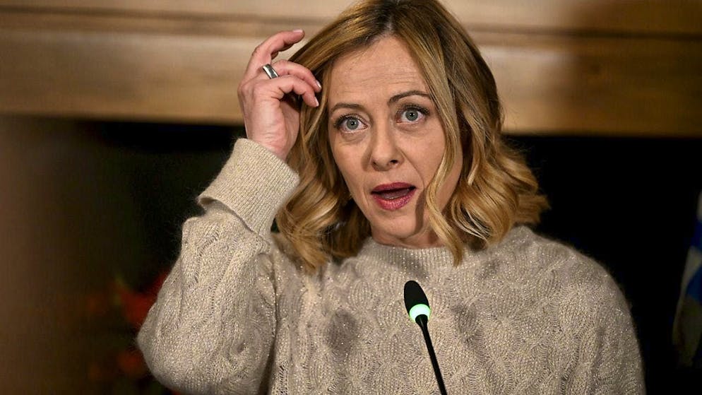 ARCHIVE - Italy's Prime Minister Giorgia Meloni. Photo: Antti Aimo-Koivisto/Lehtikuva/dpa