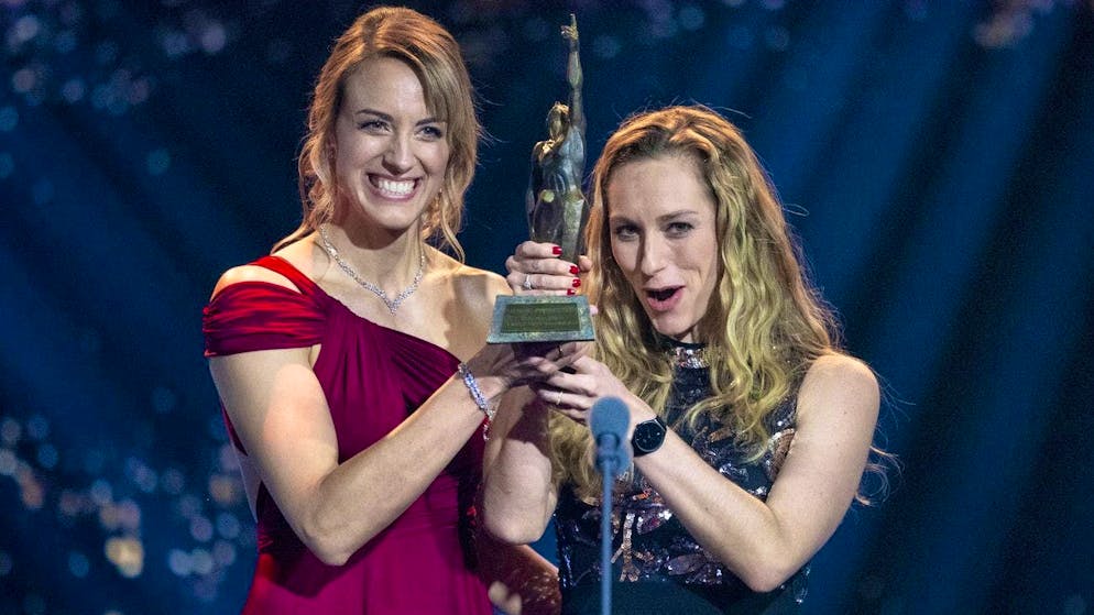 Sports Awards 2024. Tanja Hüberli and Nina Brunner are Team of the Year 2024.