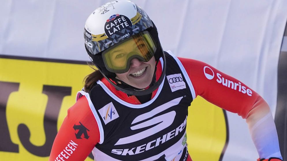 Wendy Holdener è in grande forma.