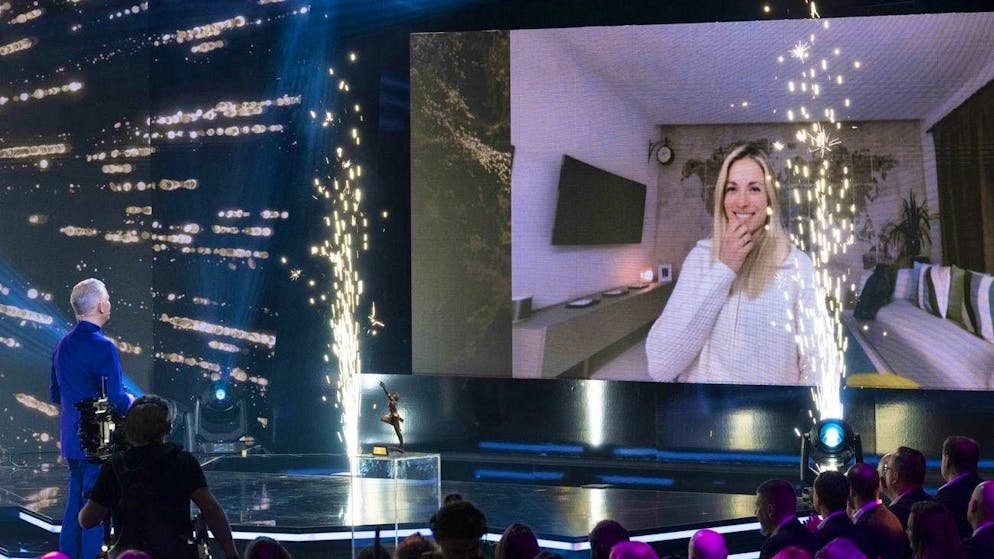 Sports Awards 2024. Lara Gut-Behrami is Sportswoman of the Year 2024.