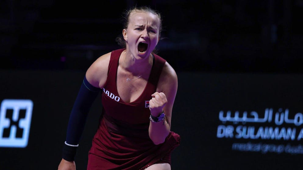 Barbora Krejcikova ne participera pas à l’Open d’Australie (archives).