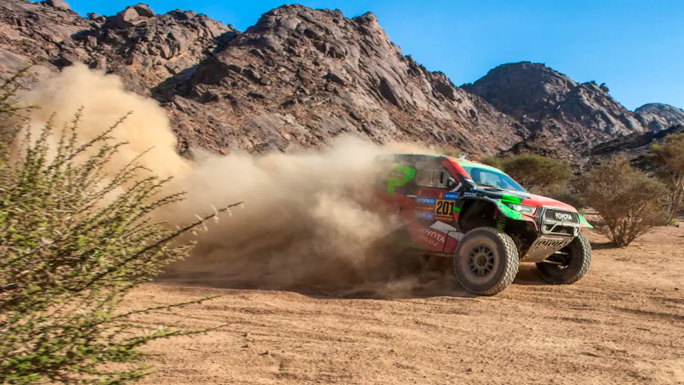Yazeed al-Rajhi a remporté la 2e étape du Dakar.