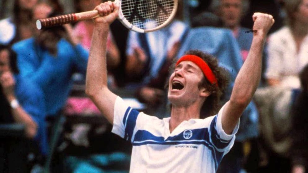 Alle Nummer 1 im Tennis. Nr. 5: John McEnroe.