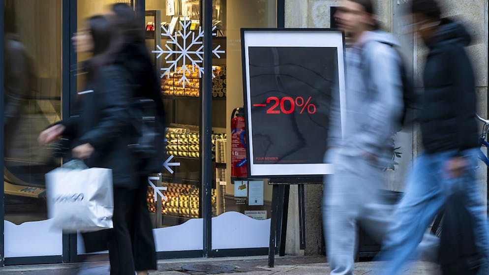 Detailhandel setzt im November weniger um als ein Jahr zuvor (Symbolbild)