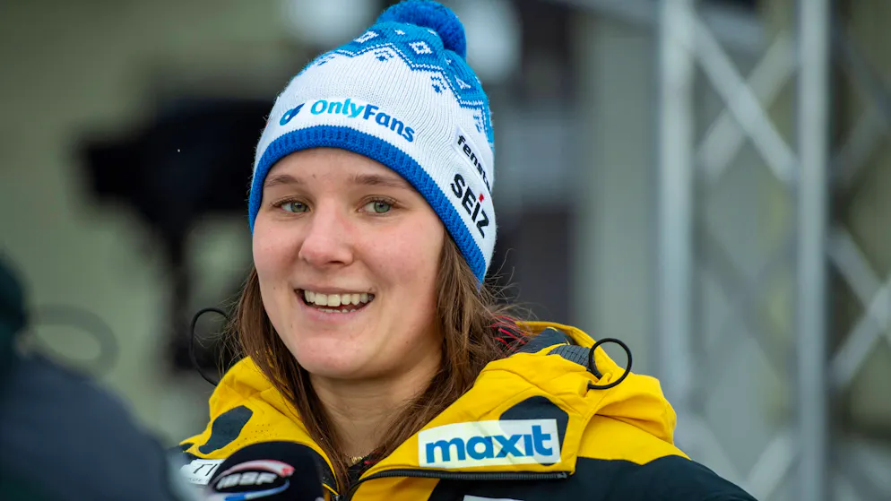 «Ich finde es schön, dass es Onlyfans gibt. Mir macht es möglich, dass ich mit meinen Fans interagieren kann»: Bob-Olympiasiegerin Lisa Buckwitz über ihren neuen Sponsor.