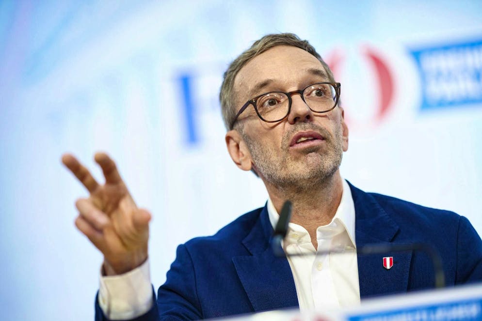 FPÖ leader and former Austrian Interior Minister: Herbert Kickl.