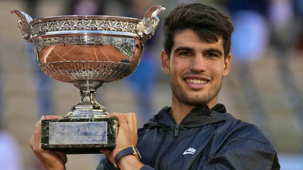 All number 1 tennis players. No.28: Carlos Alcaraz.