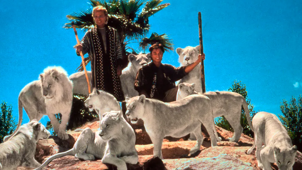 Siegfried and Roy's legacy gives way to a mega-project. White tigers once roamed the garden in front of the Mirage Hotel, now it has been demolished.