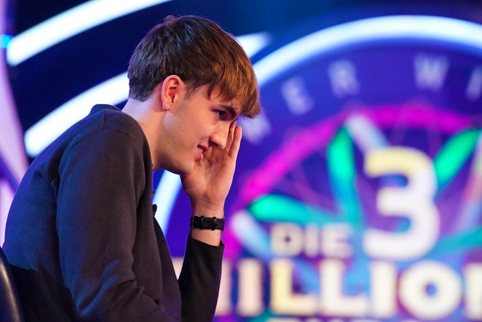 «Wer wird Millionär»: 20-Jähriger schämt sich für Blackout. Fassungsloser BWL-Student: Luis Wenzelidis scheiterte fast an der 100-Euro-Frage.