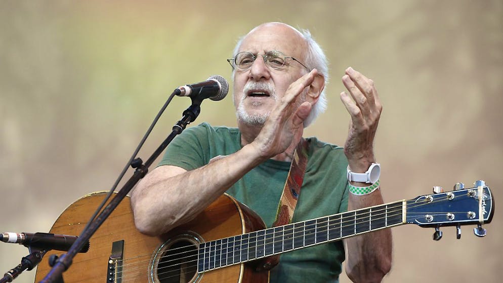 Peter Yarrow in un concerto del 2014